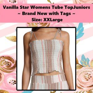 Vanilla Star Junior Womens Tube Top XXL
